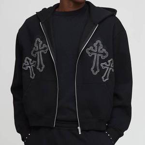 Jogging Suit Plain <b>Oversized</b> Unisex Sports Tracksuit Baggy <b>Sweatpants</b> and Hoodie Set Men tracksuit for man 100% cotton - Product Image 3