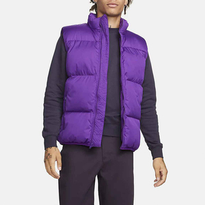 Chaleco Acolchado de Nailon y Tafetán Resistente al Viento, Relleno de Poliéster, para Hombre, con Capucha, Bolsillos con Cremallera, Diseño Personalizado para Golf, Chalecos Acolchados de Fábrica - Product Image 2