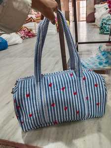 Bolsa de Viaje Acolchada Suave, Bolsa de Fin de Semana de Algodón, Bolsa Deportiva para Yoga, Proveedor de Exportación de Marca Privada, Venta al Por Mayor OEM - Product Image 3