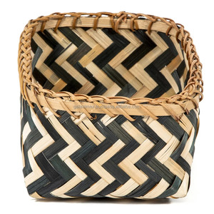 โถแก้วไม้ไผ่ใส่อาหารในห้องครัวอุปกรณ์ครัวถาดเสิร์ฟหวาย2023อาหาร - Product Image 5