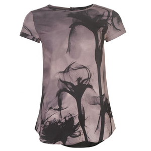 T-shirt de sublimation pour femmes grandes tailles, tendance populaire, nouveau design, 100% coton, blanc uni, polyester. - Product Image 6