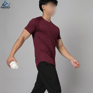 ผลิตในปากีสถาน เสื้อยืดออกกำลังกายน้ำหนักเบา สีพื้น ดีไซน์โดดเด่น ขายดี ผลิตในปากีสถาน รับสั่งทำ พิมพ์โลโก้ได้ - Product Image 4