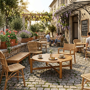 โต๊ะกาแฟนิวาราไม้สักแท้คุณภาพพรีเมียม สไตล์สแกนดิเนเวียน โมเดิร์น มินิมอล  ขายดี  ผิวสัมผัสสีน้ำผึ้ง  ทนทาน เป็นมิตรกับสิ่งแวดล้อม - Product Image 6