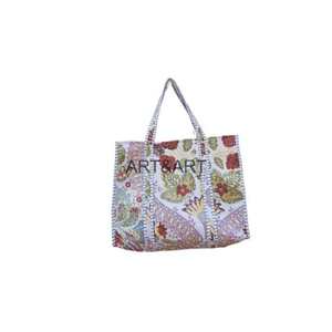 Bolsas de Compras de Algodón Ecológicas Reutilizables al por Mayor con Logotipo Personalizado, Bolsas de Mano de Moda para Mujer con Cierre Abierto para Viajes y Compras al Aire Libre - Product Image 3