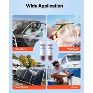 Sistema di Lavaggio Auto Senza Macchie con Filtro Deionizzato 2 X 0.5L, Resina a Cambiamento di Colore, Ricambio Filtro PRS 101XC, Attrezzatura per la Cura dell'Auto - Product Image 6