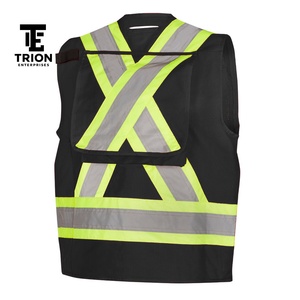 Chaqueta de Seguridad Ligera para Hombre con Logotipo Personalizado al por Mayor, Chaleco de Trabajo Cómodo para Exteriores, Servicio OEM - Product Image 5