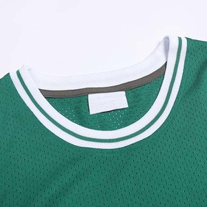 Maillot de basket sans manches respirant et antibactérien à imprimé animal, vêtement de sport décontracté d'été 100% polyester personnalisé - Product Image 4