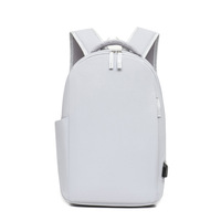Sac à dos universitaire personnalisé avec logo pour étudiants – Design moderne et élégant en jean, fermeture éclair, port de chargement USB, grande capacité, léger, petite série