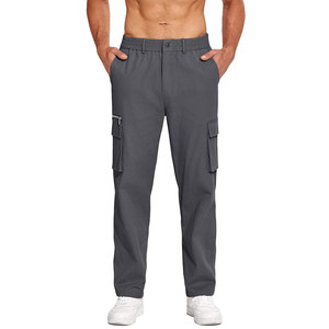 Tough Fabric Reinforced Stitch Durable <b>Work</b> Clothing Pants Slim Fit <b>Cargo</b> Pants Modern Cut Soft Fabric Stylish - Product Image 1