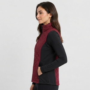 Chaleco Acolchado para Mujer, Ligero, de Tela Resistente, con Relleno Cálido, Cómodo, Informal, Premium - Product Image 5