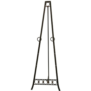 Expensive Metal Floor <b>Easel</b> Stand Rectangle Shape Iron Painted Standing Type for Living Room Home Decor 100x60cm - Product Image 2