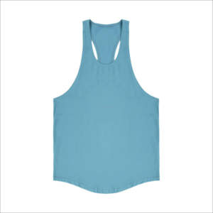 <b>Men's</b> Custom 3D Button Tank <b>Top</b>-New Arrival Plus Size Breathable Quick Dry 100% Cotton Eco-Friendly - Product Image 5