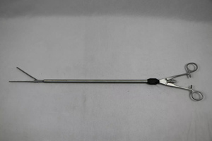 Instruments d'aspiration et d'irrigation laparoscopiques manuels réutilisables en acier inoxydable, homologués CE, 10-5mmx45cm, type trompette, pour usage médical de base - Product Image 3