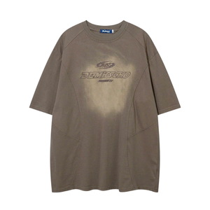 Orden a granel Halloween Heavy Cotton Oversize Tee 230gsm Calabaza Fantasma Gráfico - Product Image 6