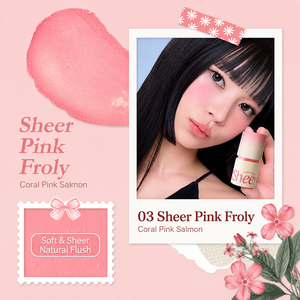 Rubor en Barra MAKEHEAL con Color, 6g, 5 Tonos, Rubor Coreano en Barra, Brillo Ligero, Maquillaje Facial K-Beauty - Product Image 5