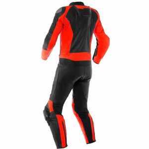 Traje de Motocicleta Reforzado con Armadura Completa, Cuero Resistente al Viento y al Agua para Carreras y Turismo - Product Image 3