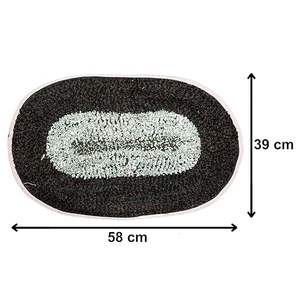 Cotton Indoor Oval Doormat Dirts Trapper <b>Door</b> <b>Mat</b> <b>Machine</b> <b>Washable</b> for Kitchen Bathroom Laundry Room- Pack of 2 (Multicolor) - Product Image 5