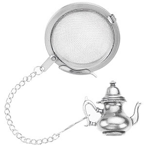 Trending Teapot Shape Gold Tea Strainer Fine Mesh Loose Leaf Herbal Brewing <b>Filter</b> Premium Drinkware - Product Image 6