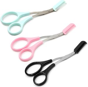 Tijeras para cejas, herramienta de belleza profesional para recortar, dar forma y cuidar con precisión las cejas - Product Image 2