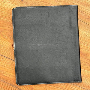 New Hand-Tooled <b>Leather</b> Portfolio Floral <b>Leather</b> Journal Covers Western Sunflower Planner Legal Pad Notebook Envelope Portfolio - Product Image 3