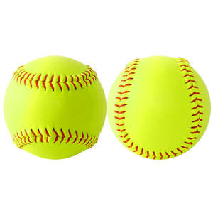 Ballons de softball en gros de 11 et 12 pouces en cuir synthétique PVC et noyau en liège PU pour l'entraînement au softball adulte - Product Image 6