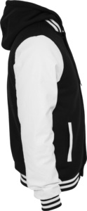 Blouson universitaire homme de haute qualité avec broderie, manches en cuir, personnalisable, style baseball Letterman pour l'hiver - Product Image 4