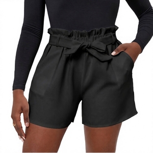 Quick Drying Spring and Summer Women's Shorts High Waist <b>Elastic</b> Sports Casual Shorts for Women - Product Image 1