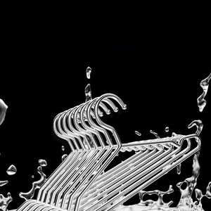 ไม้แขวนเสื้อโลหะ สแตนเลส สำหรับจัดเก็บเสื้อผ้า ตู้เสื้อผ้า จัดแสดงสินค้า ร้านค้าปลีก โรงแรม ซักรีด ตู้เสื้อผ้า อุปกรณ์เสริมในบ้าน - Product Image 6