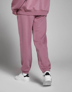 Trending Custom Printed 100% Cotton Fleece Plus Size Casual Women's 2-Piece Jogger Sweatshirt Set Sportswear Tracksuit - Product Image 5