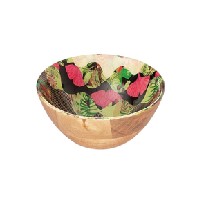 Natural Uncoated Wooden Bowl Eco-Friendly <b>Camping</b> Food Serving Salad Fruit Bowl Crafted From Wood for Home & Restaurant Use - Product Image 5