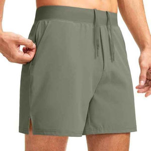 Shorts de sport personnalisés avec logo pour la course à pied, la gym, l'entraînement, la remise en forme, les sports athlétiques, en polyester, pour hommes - Product Image 2