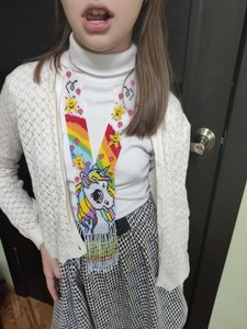 BEAUTYFULL Sale Traditional Necklace,Unicorn Necklace for Girls Colorful Handmade Ukrainian <b>Beaded</b> Gerdan., FOR GIFTED , WEDDING - Product Image 5