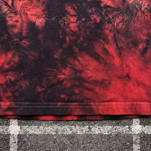 Camiseta de Hombre con Lavado Ácido, Algodón, Oversize, Manga Corta, Cuello Redondo, Estilo Vintage, Casual, Streetwear, Personalizada, OEM, ODM - Product Image 5