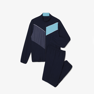 Nouvel ensemble de survêtement sportif pour homme avec fermeture éclair, design personnalisé, sweat-shirt et pantalon, ensemble deux pièces pour la course à pied - Product Image 4