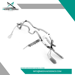 Abridor Bucal Reutilizable de Acero Inoxidable Plateado de Primera Calidad de 15 cm, Certificado CE ISO 13485, Instrumento Quirúrgico Veterinario - Product Image 5