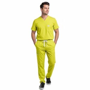Men <b>Doctor</b> Hospital Scrub Uniform Cotton Fabric <b>Set</b> Custom OEM Medical Clothing Supplier Breathable Comfortable Scrub <b>Sets</b> - Product Image 6