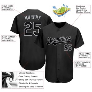 Maillots de baseball personnalisés, uniformes de baseball, shorts de baseball, séchage rapide, respirant, logo d'équipe, numéro de joueur, OEM ODM - Product Image 4