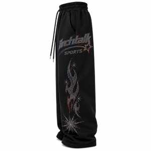 Factory Direct Sale <b>Men</b> Casual Mid Waist Plus Size Breathable Lightweight Workout <b>Baggy</b> <b>Trouser</b> Polyester/Cotton - Product Image 3