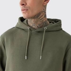 Conjunto de Sudadera con Capucha y Pantalones Deportivos para Hombre, Estampado, Informal, Tejido, 100% Algodón, Felpa, Ecológico, 300g, Ropa de Invierno, Cintura con Cordón - Product Image 6