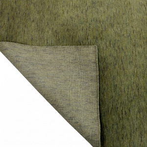 Tapis en laine vert olive à texture unie, écologique, antidérapant, tufté à la main, tapis moderne pour salon, intérieurs d'hôtels - Product Image 5