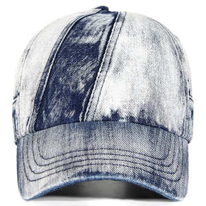 Casquette de baseball en coton délavé avec logo brodé 3D personnalisé, style trucker, pour hommes - Product Image 6