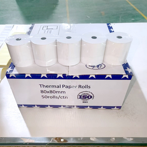 Thermalqueen Eco กระดาษทนความร้อน57มม. ม้วน55X25 X40 57*80 46กรัม57*18 40*40 80X70 80Gsm - Product Image 1