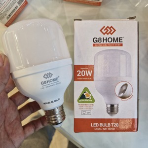 Ampoules LED DOB en forme de T 20W, culot B22/E27, 6500K, 220V, boîtier en aluminium, 1950 lumens, efficacité 100lm/W, 20 000 heures - Product Image 4