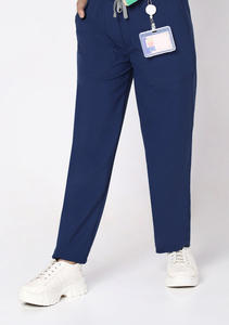 Conjuntos de Uniformes Médicos Unisex Elegantes 2026 para Enfermeras, con Cremallera, Manga Corta, Spandex, Estilo Jogger, para Verano - Product Image 3