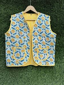 Lote al por mayor de chaquetas de algodón acolchadas reversibles y transpirables para mujer, ideales para fiestas, invierno/primavera/verano. - Product Image 3