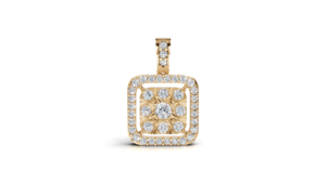 Diamant Sunburst cultivé en laboratoire Aarinya, certifié IGI, plaqué or 18 carats, taille brillant, couleur E-F, style classique, cadeau de mariage, usage quotidien - Product Image 6