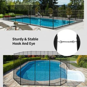 Recinzione di Sicurezza in Rete Metallica di Alluminio 4 Piedi X 12 Piedi per Piscine Interrate - Product Image 5