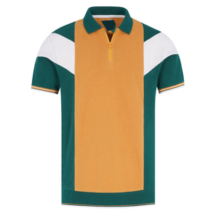 T-shirts pour hommes de haute qualité, OEM, tendance, couleurs unies, coton, grande taille, polo, dernier design, polo pour hommes - Product Image 1