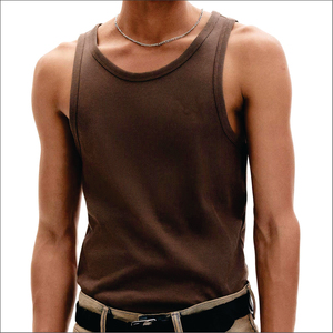 เสื้อกล้ามถักสไตล์วินเทจสำหรับผู้ชายรุ่นใหม่ล่าสุด ไซส์พลัส ทรงสปอร์ต ระบายอากาศได้ดี เหมาะสำหรับออกกำลังกาย ผลิตจากโพลีเอสเตอร์ พิมพ์ลายดิจิทัล สำหรับฤดูร้อน - Product Image 2