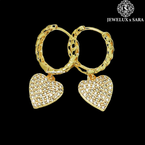 Certified Moissanite Diamond Earrings with Four Prong Setting Fine Jewelry for Wedding and Fashion Wear Use - Product Image 3